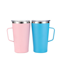 Amazon 14 oz Sublimation Custom Double Wall Vacuum Insulated Stainless Steel Travel Coffee Mug BPA Free Lid